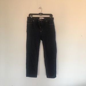 & other stories dark wash jeans